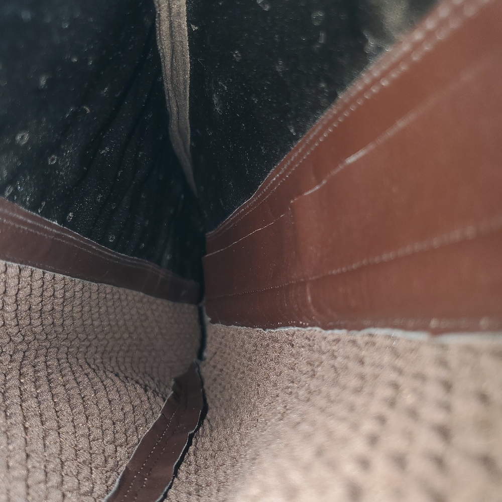 COLE HAAN Women’s Size 7.5  Brown Newburg Newcastle Waterproof Boot Leather - Picture 8 of 8